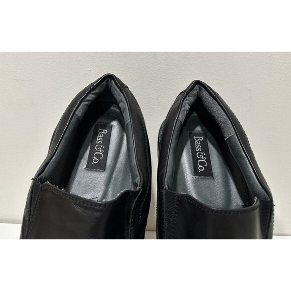 Bass & Co.  Payne men size 11.5M  black leather dress career casual shoes main image 6